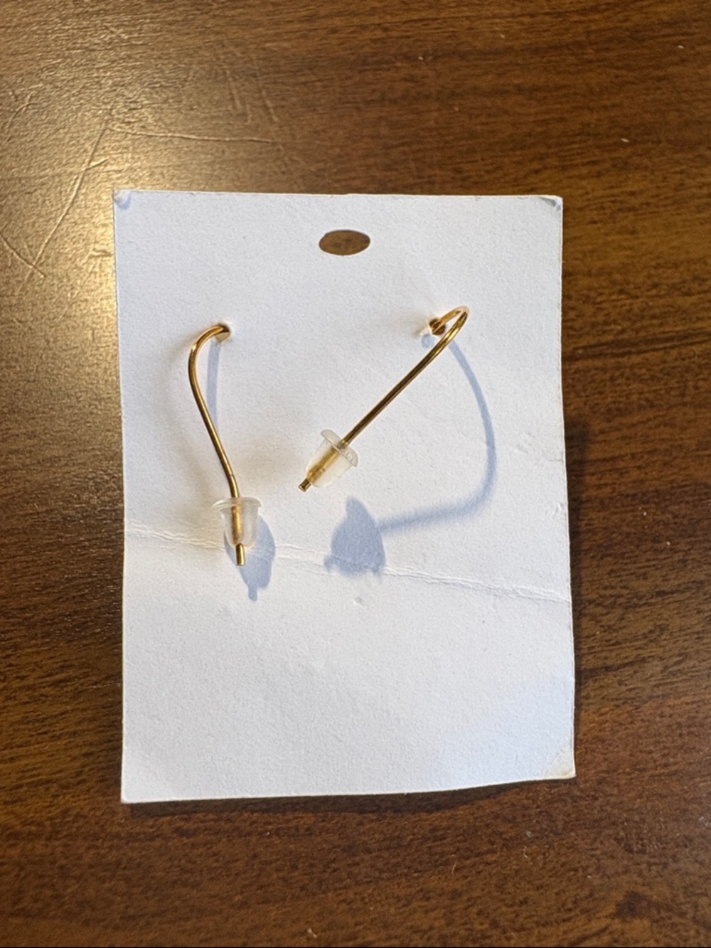 Gold-Tone Black High Heel Charm Drop Earrings - Picture 2 of 2